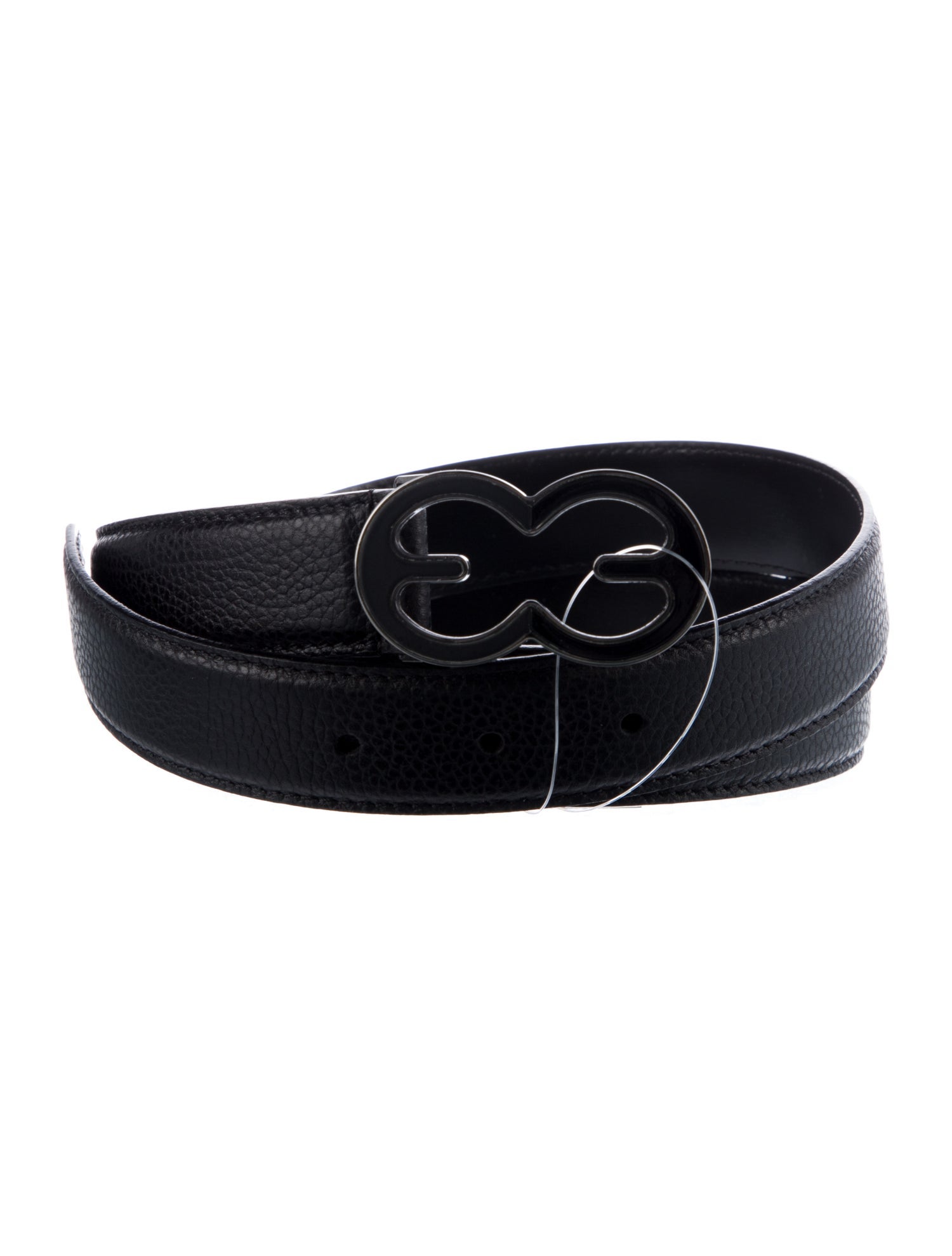 Escada Skinny Leather Belt