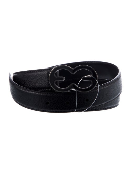 Escada Skinny Leather Belt