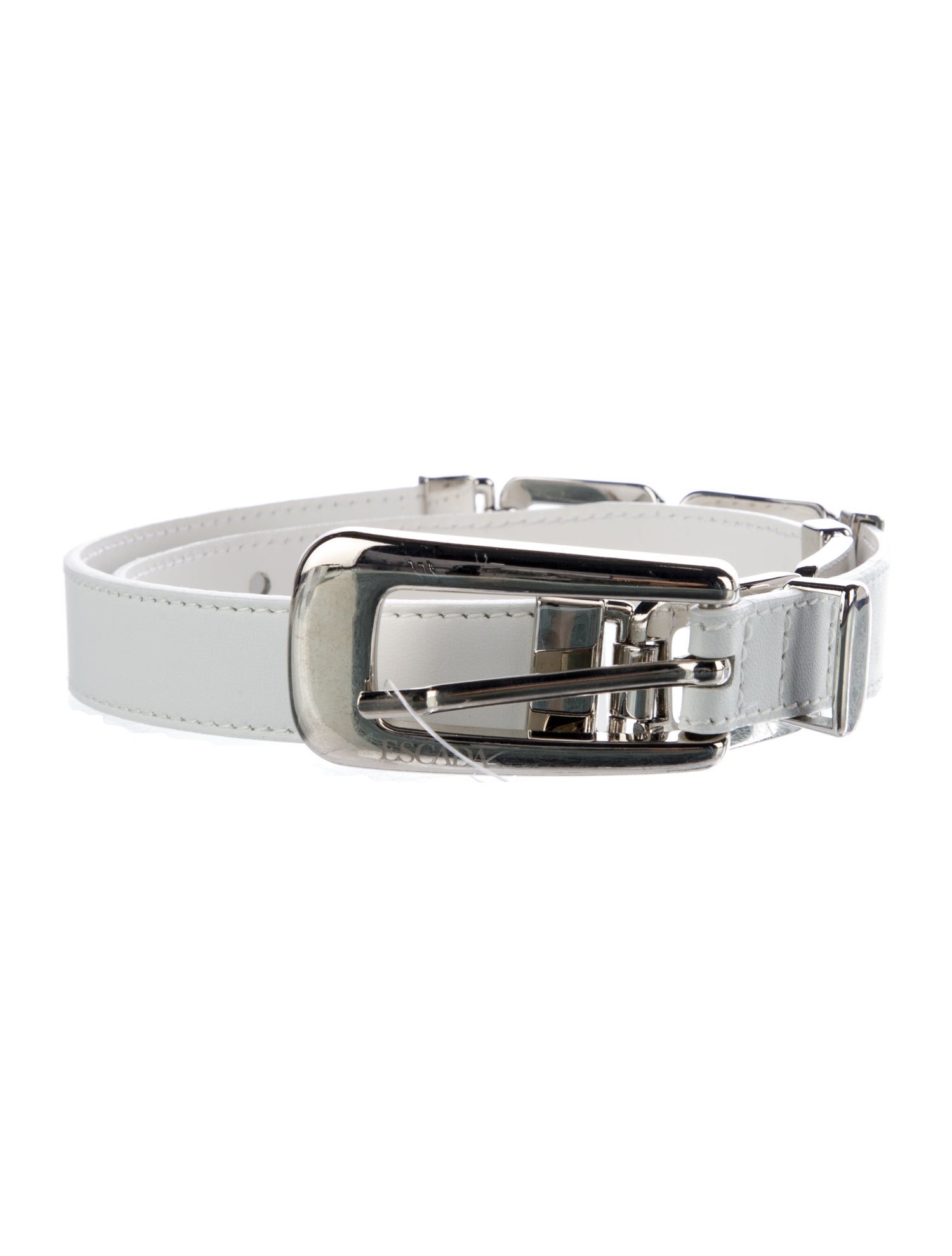 Escada Skinny Leather Waist Belt