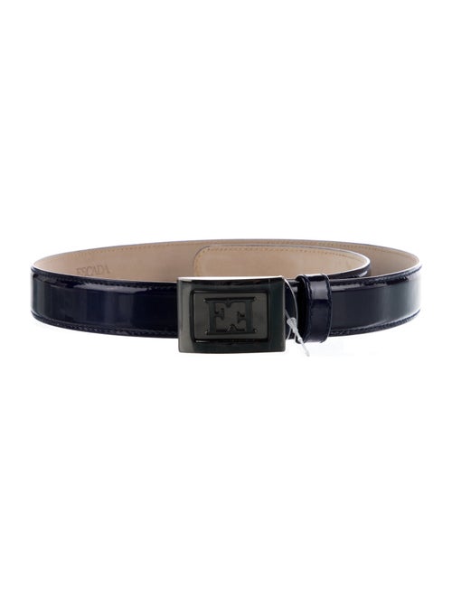 Escada Skinny Patent Leather Belt Kit