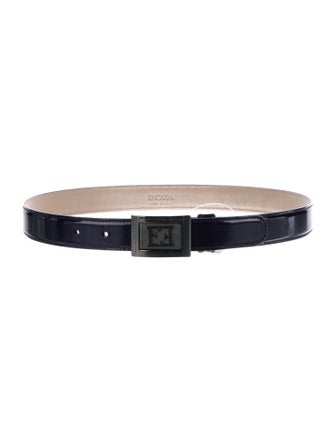 Escada Skinny Patent Leather Belt Kit