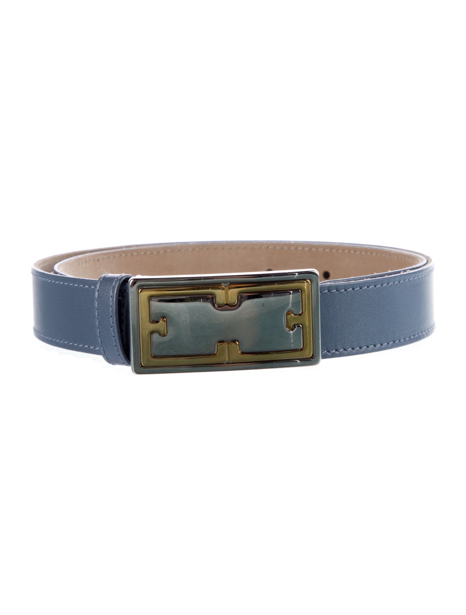 Escada Skinny Leather Waist Belt