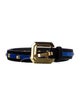 Escada Skinny Suede Belt