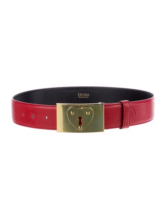 Escada Leather Waist Belt