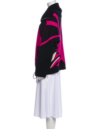 Escada Virgin Wool Printed Jacket