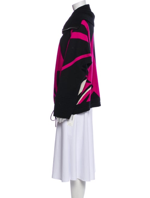 Escada Virgin Wool Printed Jacket