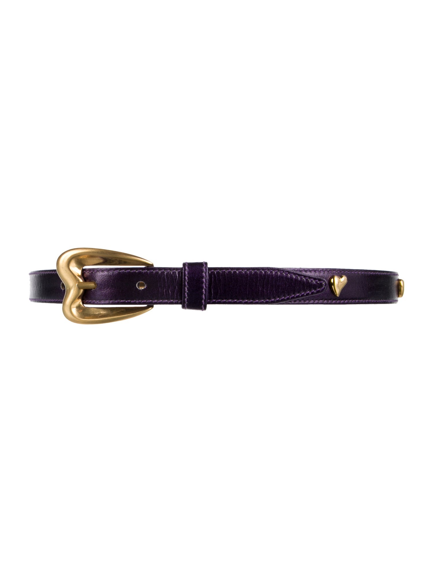 Escada Skinny Leather Waist Belt