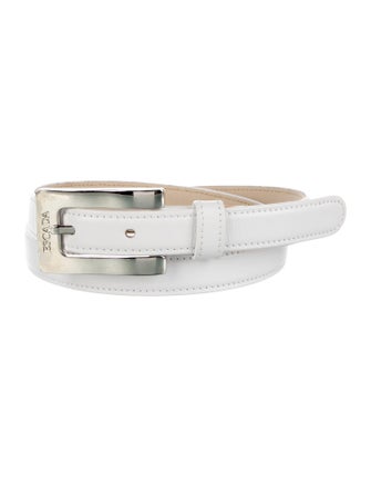 Escada Skinny Leather Belt