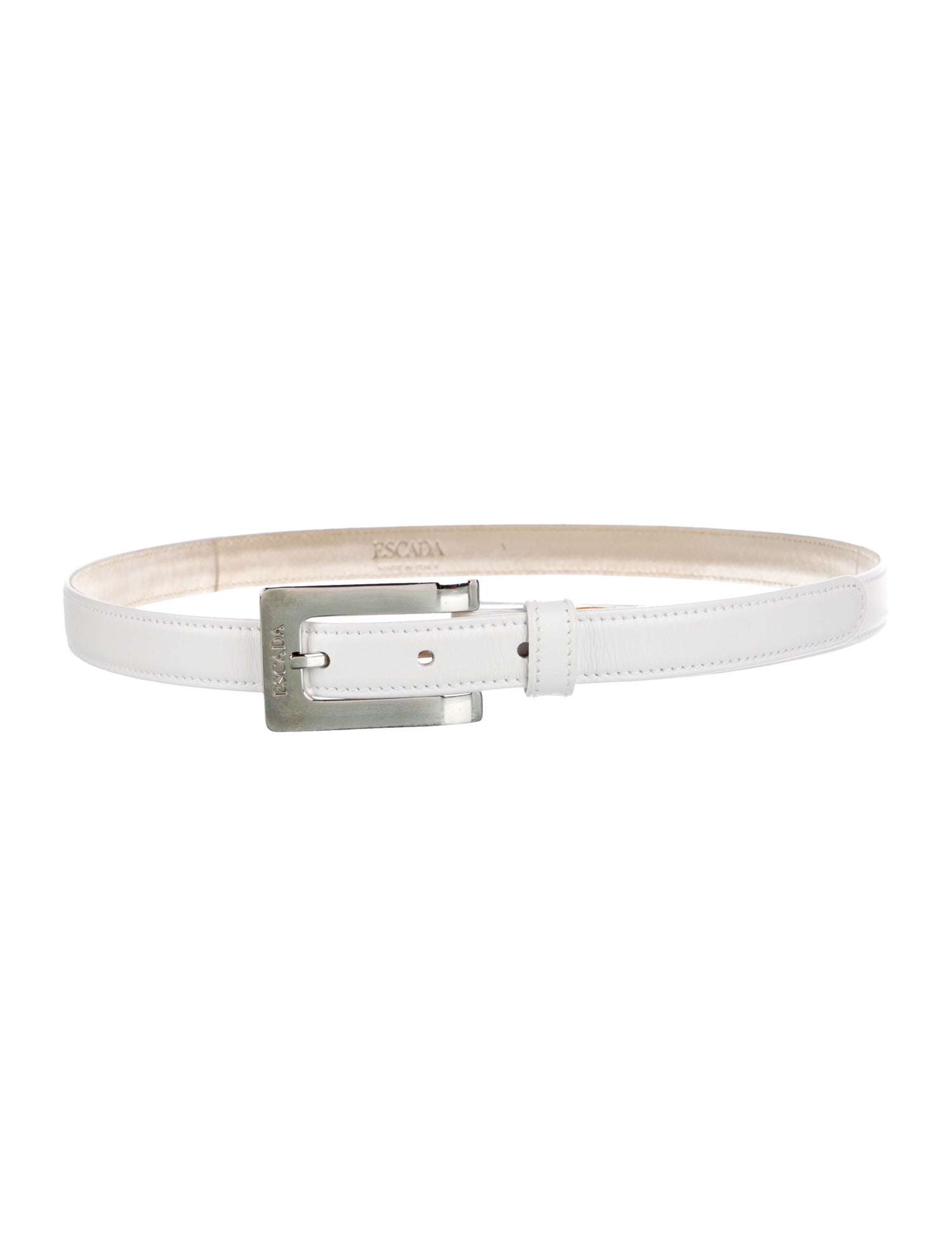 Escada Skinny Leather Belt