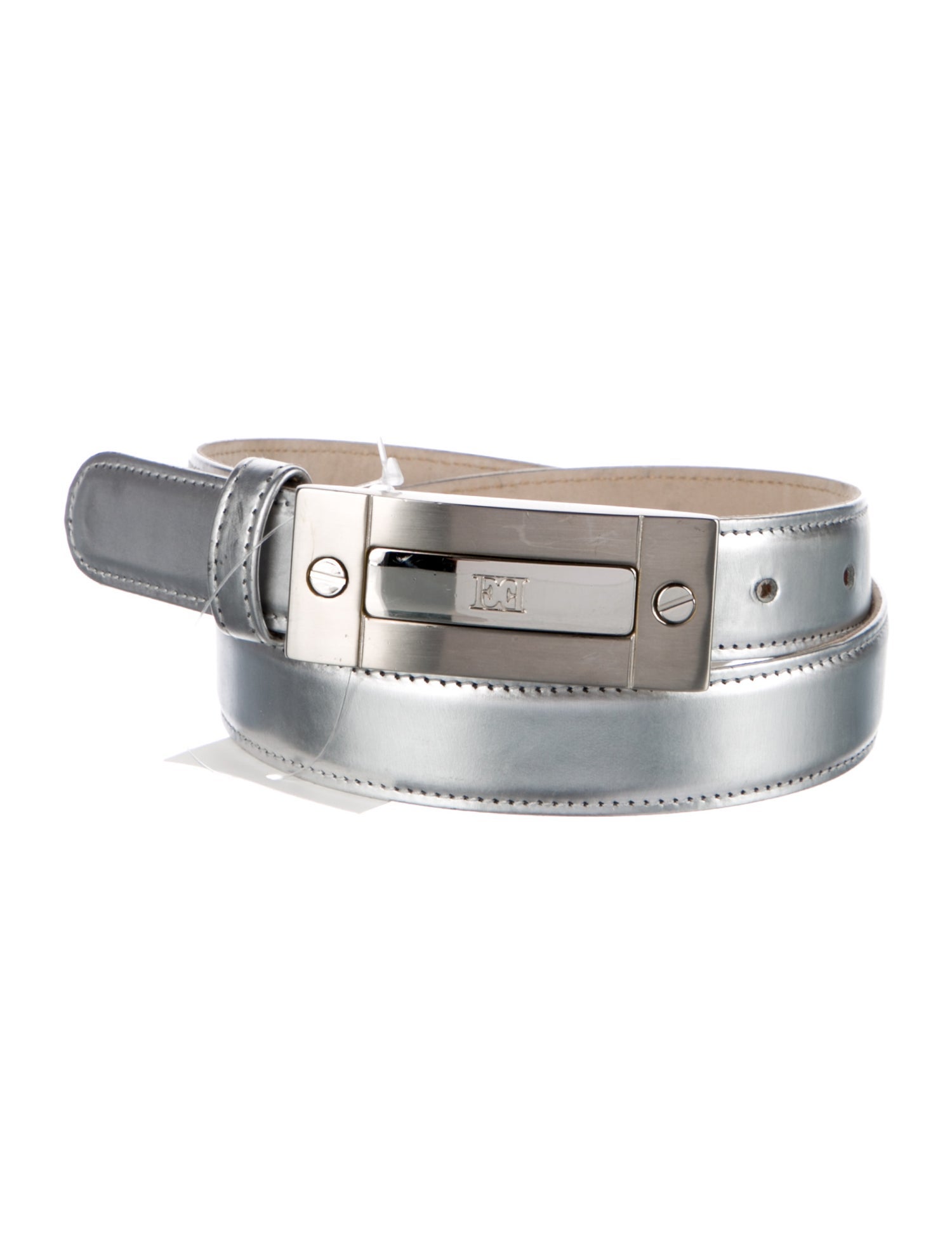 Escada Skinny Suede Belt
