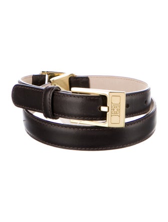Escada Skinny Leather Belt Kit