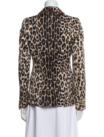 Escada Animal Print Blazer