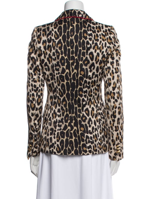 Escada Animal Print Blazer