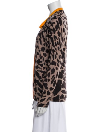 Escada Wool Animal Print Set