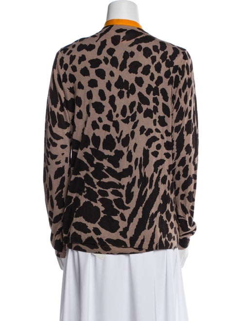 Escada Wool Animal Print Set