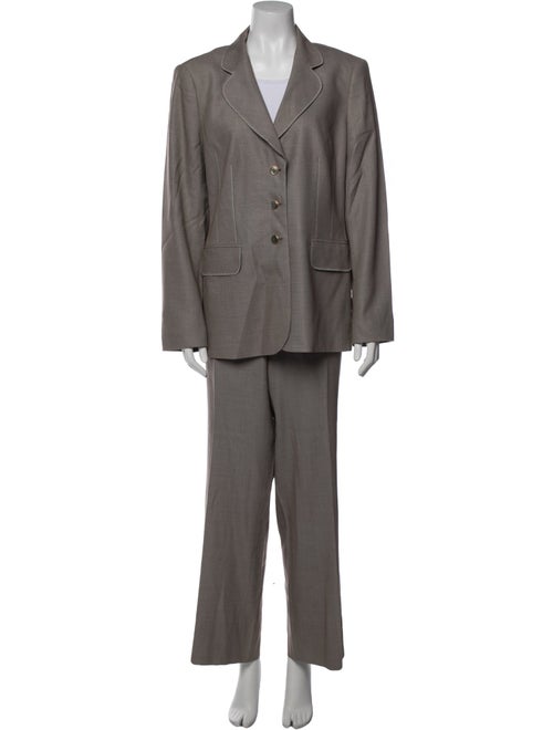 Escada Wool Pant Set