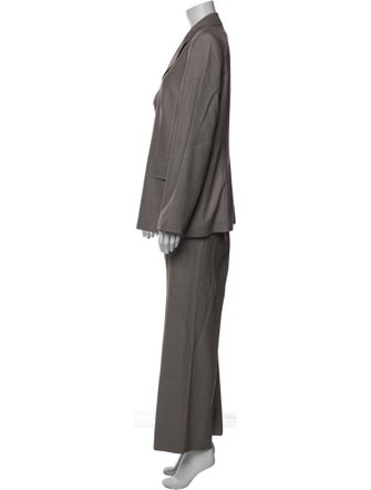 Escada Wool Pant Set