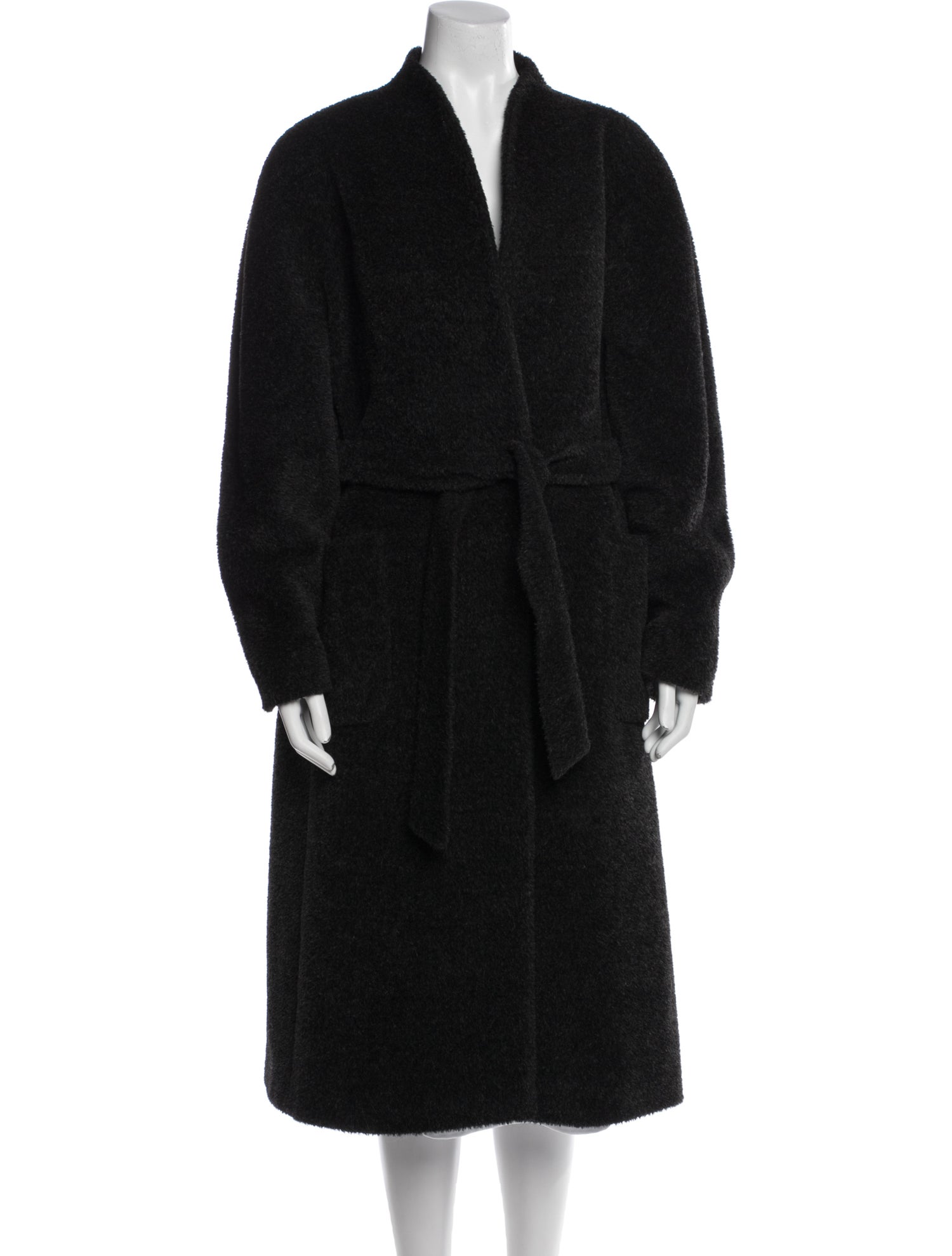 Escada Alpaca Faux Fur Coat