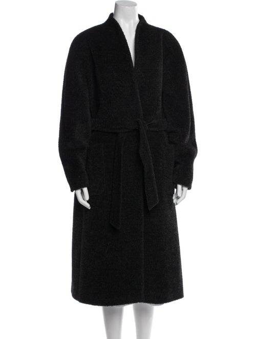 Escada Alpaca Faux Fur Coat