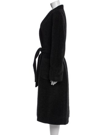 Escada Alpaca Faux Fur Coat