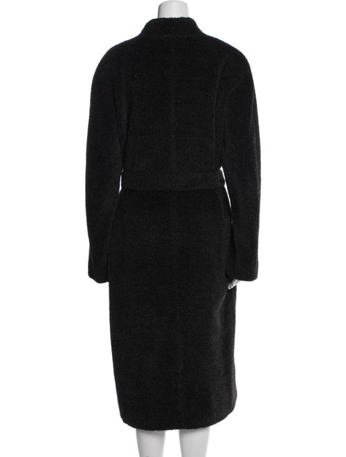 Escada Alpaca Faux Fur Coat