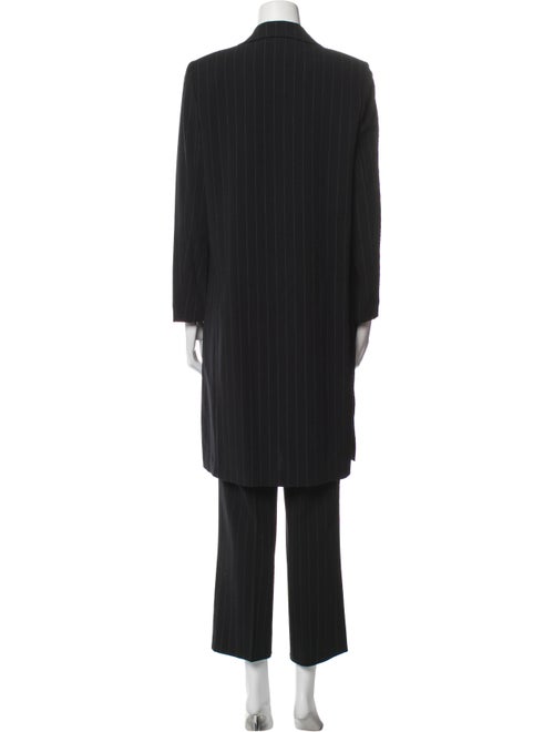 Escada Virgin Wool Striped Pantsuit