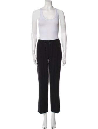 Escada Virgin Wool Striped Pantsuit