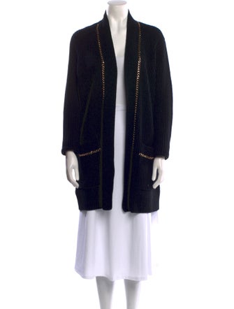 Escada Cashmere Open Front Sweater