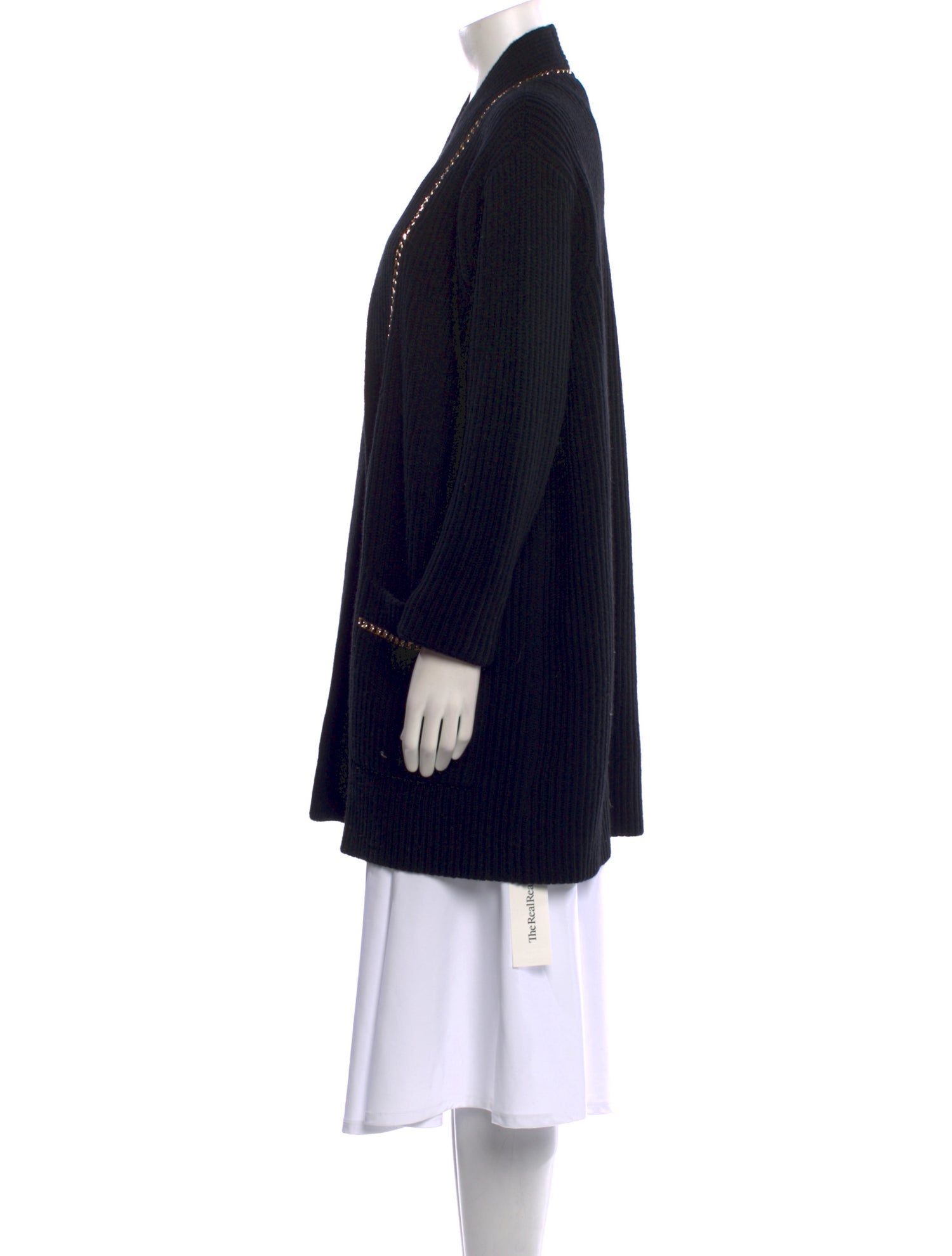 Escada Cashmere Open Front Sweater