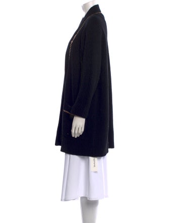 Escada Cashmere Open Front Sweater