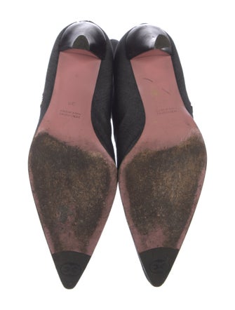 Escada Denim Sock Boots