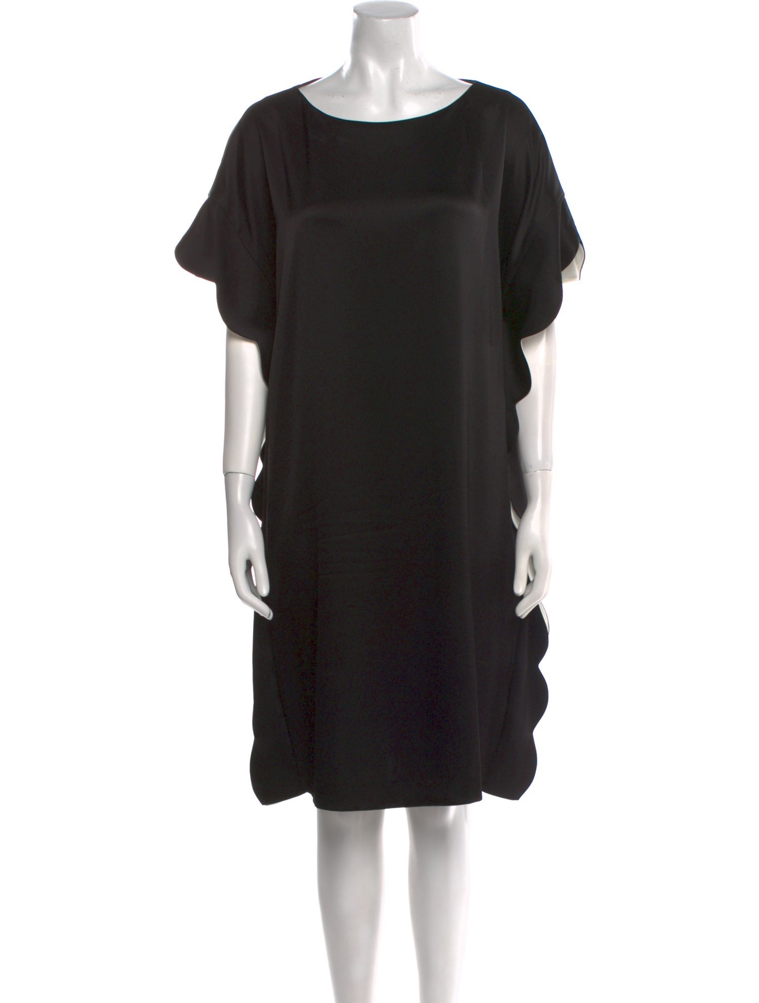 Escada Satin Knee-Length Dress