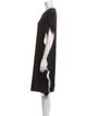 Escada Satin Knee-Length Dress