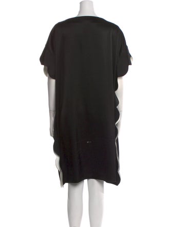 Escada Satin Knee-Length Dress