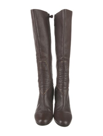 Escada Leather Riding Boots