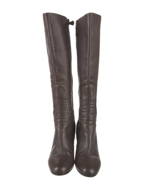 Escada Leather Riding Boots
