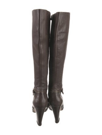 Escada Leather Riding Boots