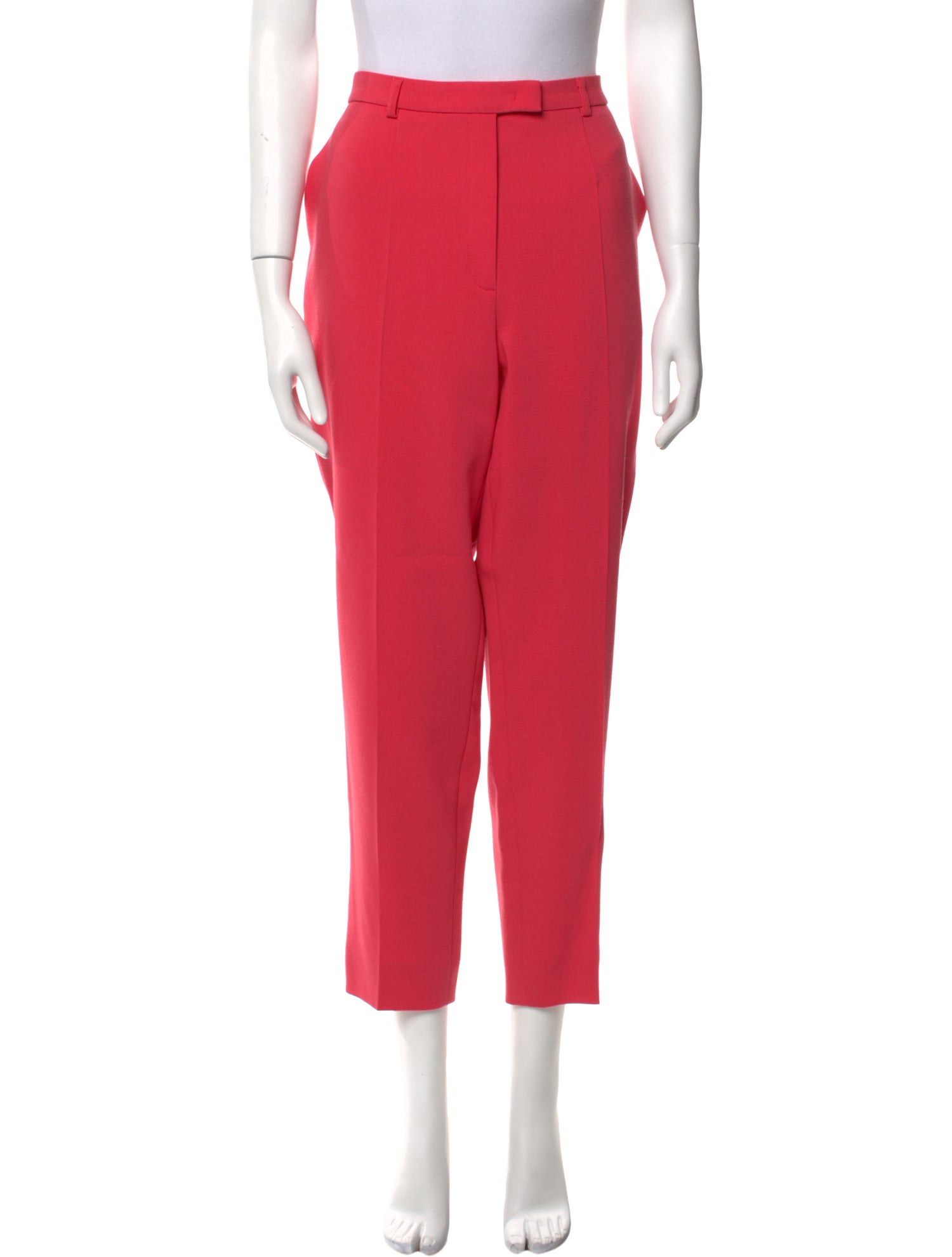 Escada Virgin Wool Straight Leg Pants