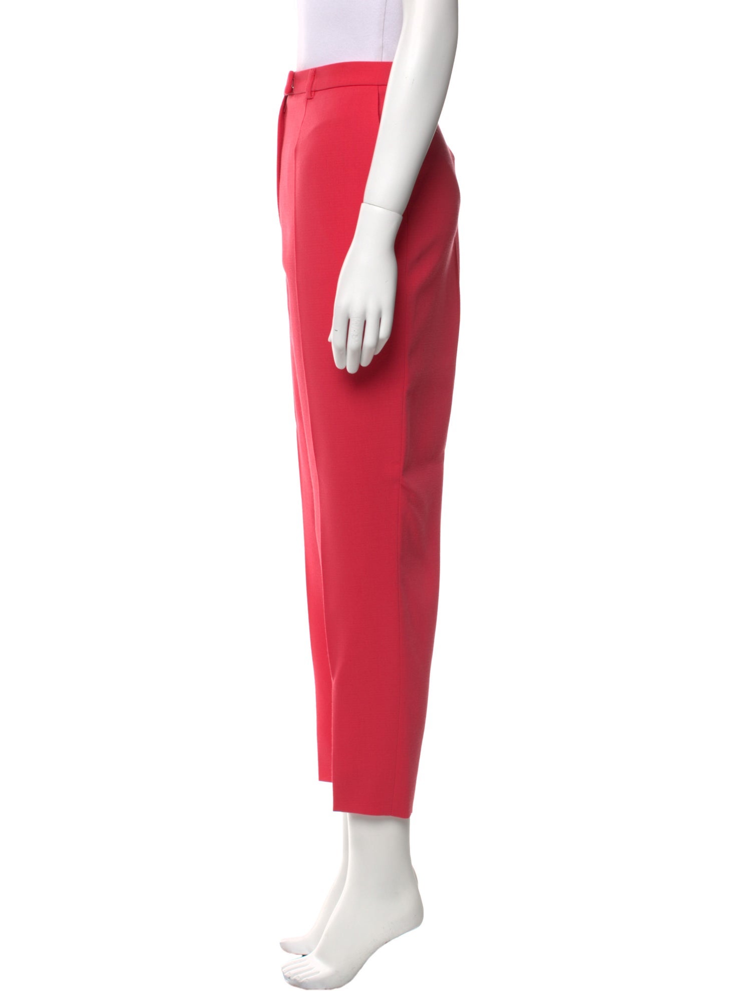 Escada Virgin Wool Straight Leg Pants