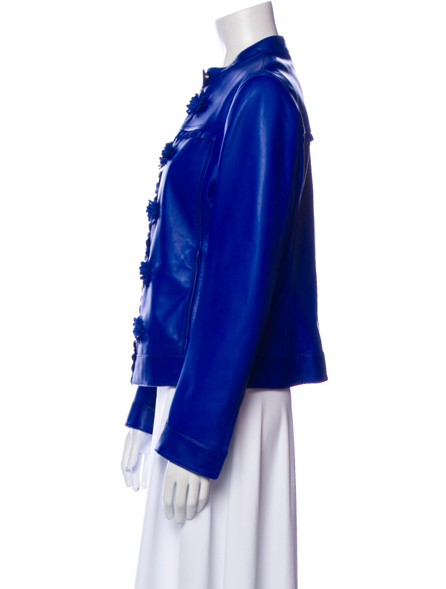 Escada Leather Biker Jacket