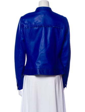 Escada Leather Biker Jacket