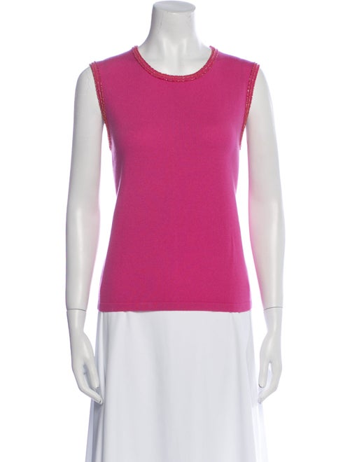 Escada Cashmere Crew Neck Top