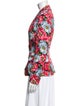 Escada Floral Print Blazer