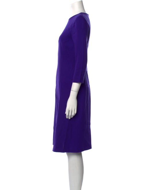 Escada Virgin Wool Knee-Length Dress
