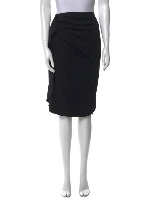 Escada Virgin Wool Knee-Length Skirt