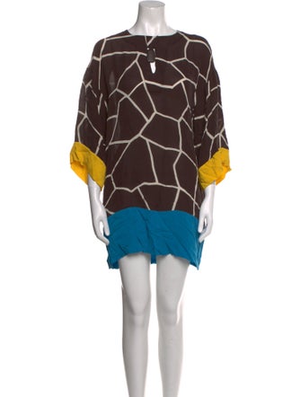 Escada Silk Mini Dress