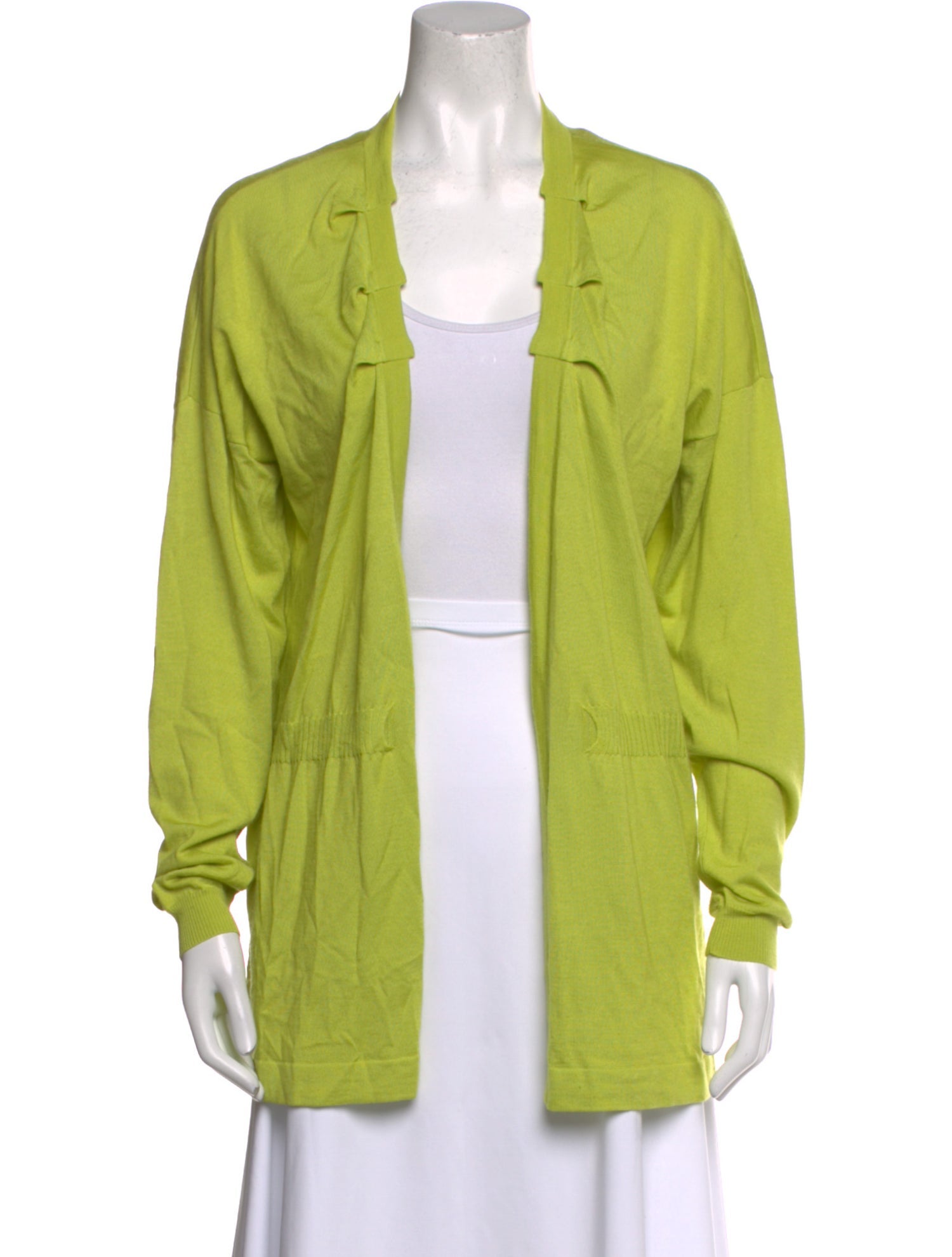 Escada Cashmere Open Front Sweater