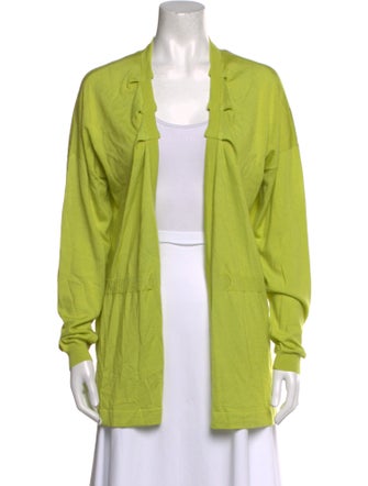 Escada Cashmere Open Front Sweater