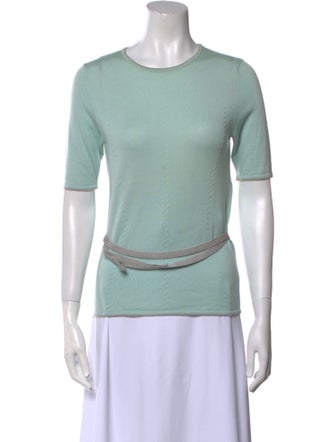 Escada Cashmere Crew Neck T-Shirt