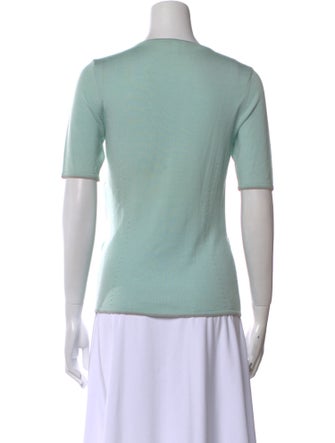 Escada Cashmere Crew Neck T-Shirt